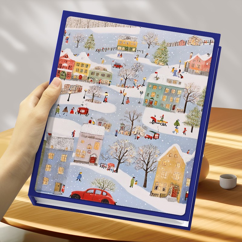 6寸插页式相册本大容量纪念册拍立得5寸7寸家庭宝宝照片收纳影集3