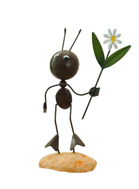 创意北欧蚂蚁客厅摆件家居装饰品房间卧室酒柜电视柜玄关小摆设