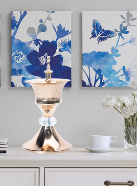 创意金属婚庆道具烛台欧式复古烛光晚餐香薰蜡烛台餐桌烛台装饰品