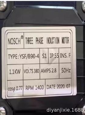 BCONOSCH电机马达YSF/B90-4-SFY190S-4SF480-4YSF802-YSFY90-4