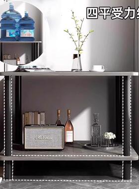 桌子方桌风侧边落地置物架轻奢沙发边小HSB几极客小厅小家用茶几