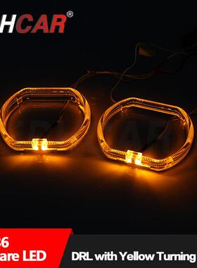 IP通HCRA形光导天使眼led光导高亮55802日行灯转向灯方用2.5寸/3.0寸