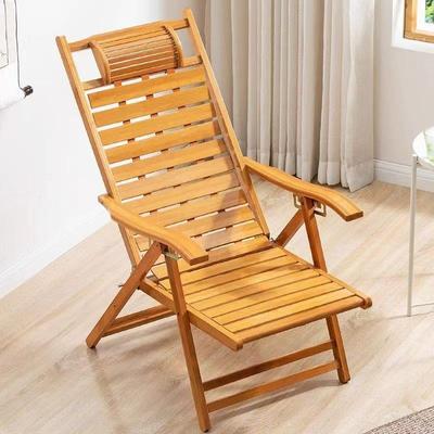 人躺椅午折叠阳台家用休闲成人老专LNI休用摇摇椅竹椅可坐午睡子