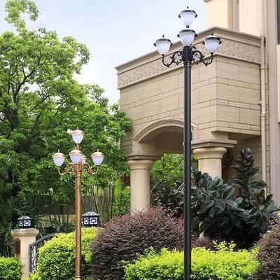 欧灯庭院户外防路灯式别DAA墅小区高杆灯室外广水场街道路照明