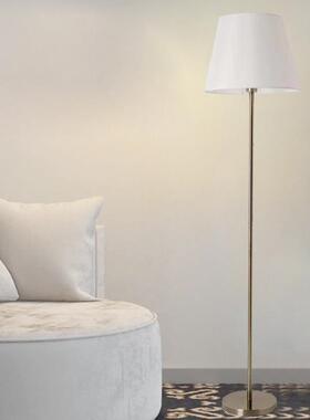 现代简布罩落地灯客YIR厅约卧布艺创装意饰个性沙发立式照室明灯
