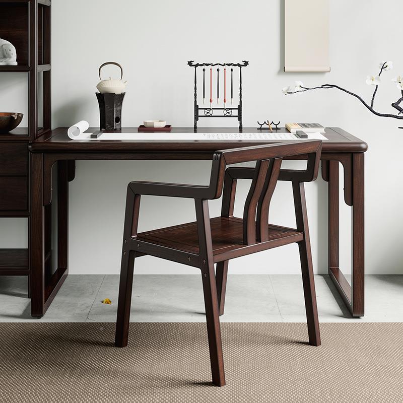 画新中VFR式书法桌实木书桌画案简约公办桌办桌书桌公家用书法桌