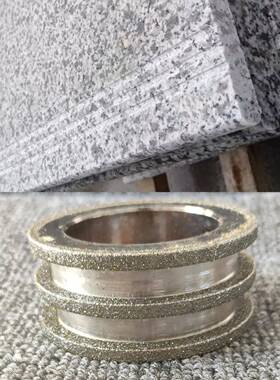 瓷80直径磨开槽轮梯踏步ZJF防滑槽手磨楼机轮砖拉槽轮地板砖大理