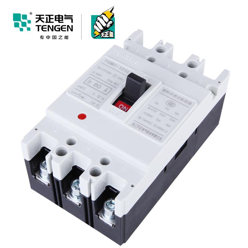 TENGEN天正TGM1125L/33002力型壳MSL塑断路器电动动机保护开-关10