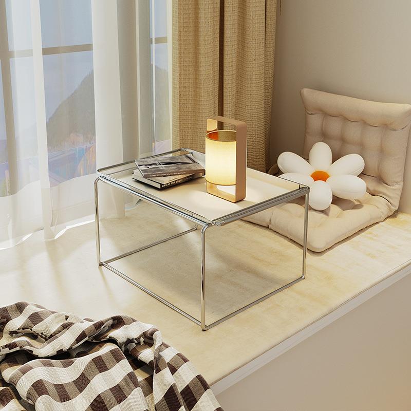 茶几户客厅家用发小桌子沙边飘几简约现代茶几桌小型窗KJY小方桌