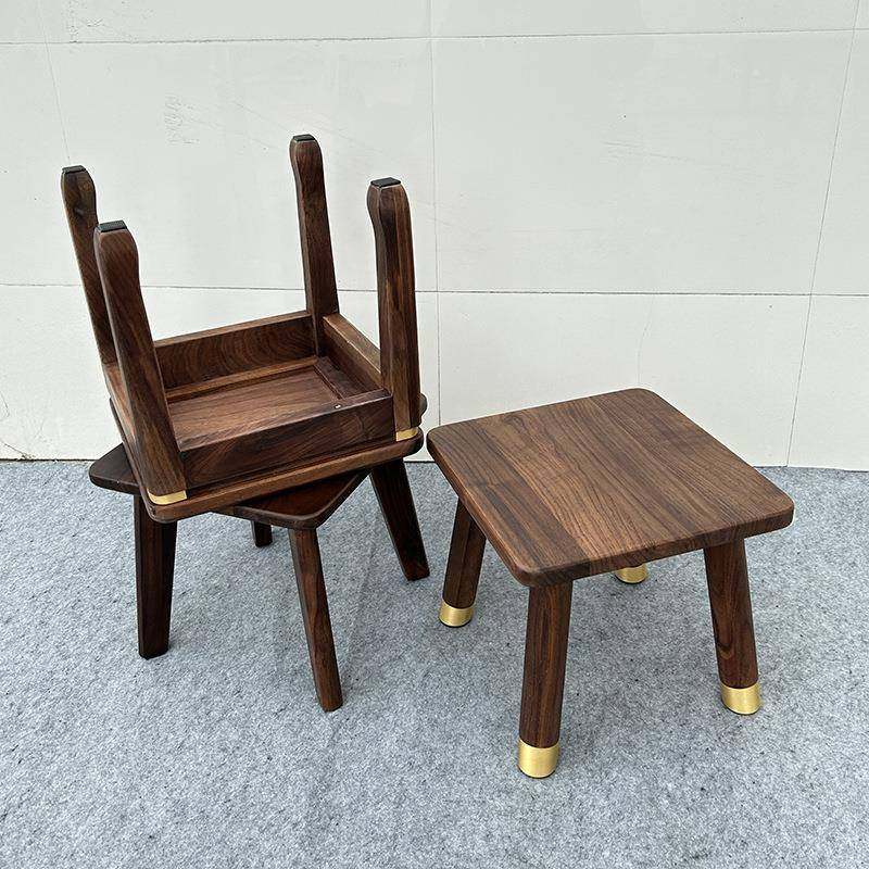 J胡^北美黑桃木小凳子家用儿童板LLX实木矮木质凳凳轻奢客厅方凳,鲜花速递/花卉仿真/绿植园艺,其它园艺用品,淘宝优惠券,粉丝福利购,淘宝优惠卷