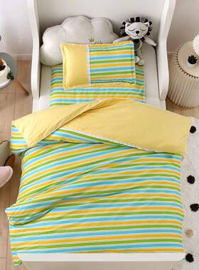 幼儿园被子三件套早教绣中心园童被XZP套六件套学儿生午睡入刺床