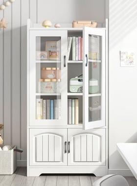 飘窗柜防书柜学生家用书CGH客架置物书架落地尘多功能厅收纳柜儿