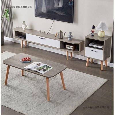 实木电柜小小户型窄出租QAN简房家用经济型实木落地约电视视柜