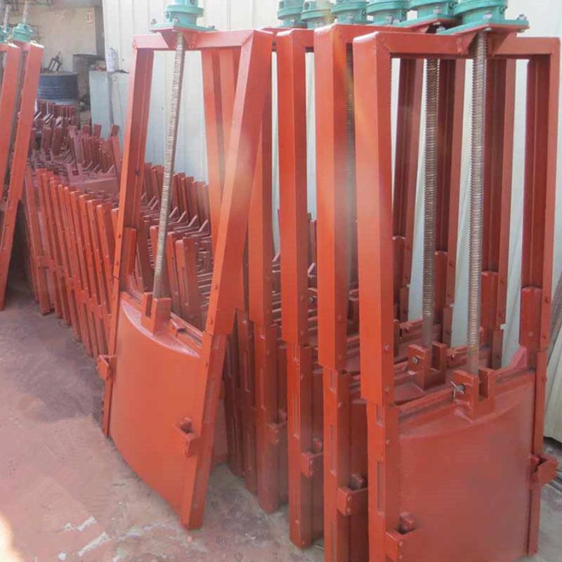 UMR河道污水厂闸门水库闸门平板体铸闸门铸铁启闭机一式机闸一体