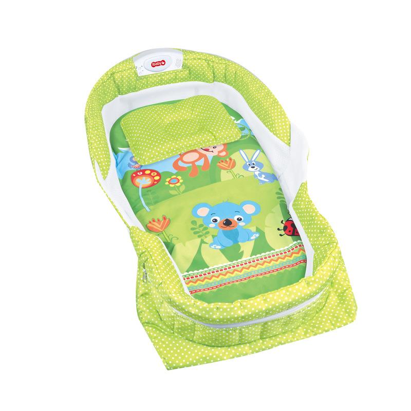 新多能光新生儿分TKK隔功床婴儿便携式分隔床款带蚊帐音乐灯婴儿