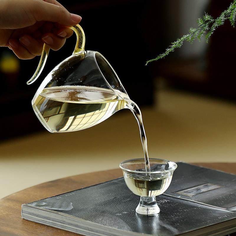 高透玻璃草BTN堂公道杯彩把匀杯日式茶耐热防功夫茶具配件烫器茶,标准件/零部件/工业耗材,车间地垫,淘宝优惠券,粉丝福利购,淘宝优惠卷