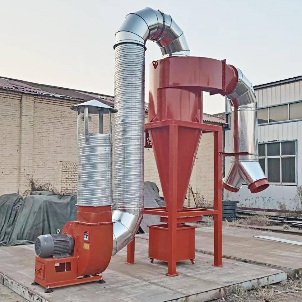 自货动除尘器AAW沙克龙分离料器现物输粉尘收集双运列筒式旋风除