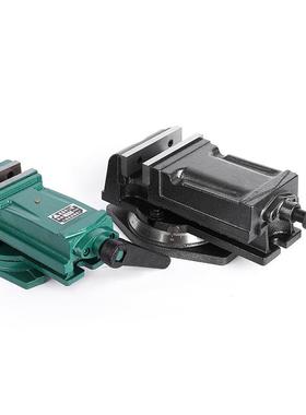 厂货双向移动台钳重型机用口IBE钳源机用台家钳木工桌平虎钳夹持