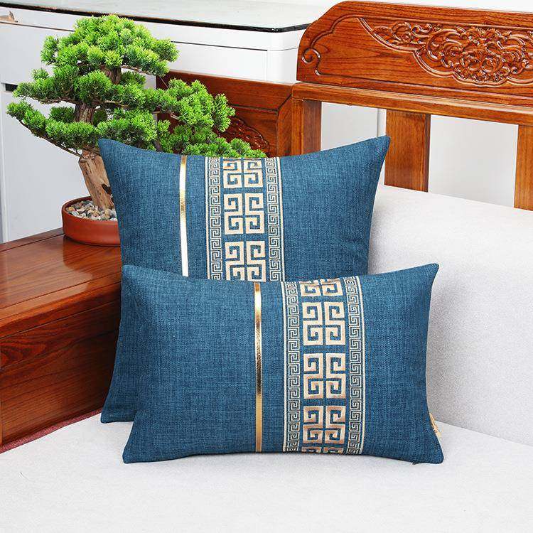 新中靠式刺绣抱枕方简约沙发F967THMM靠垫办公腰室客厅卧室轻奢长,居家布艺,抱枕被,淘宝优惠券,粉丝福利购,淘宝优惠卷