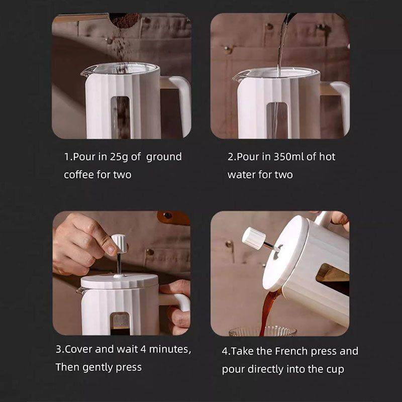 法压蒸壶咖啡壶滤杯泡茶壶手冲焖家滤网过玻璃奶泡器咖uRSvmvii啡