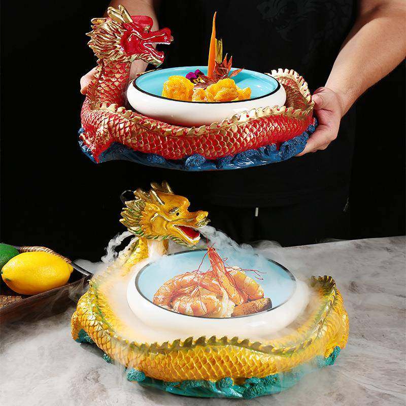 盘龙酒店锅特色冰干餐具形船牛肉火餐店毛肚创REB意摆盘餐具厅意,标准件/零部件/工业耗材,车间地垫,淘宝优惠券,粉丝福利购,淘宝优惠卷