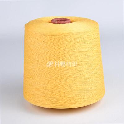 现货丝光烧棉丝精梳光棉一手毛YKA%货源纱线100棉烧毛棉