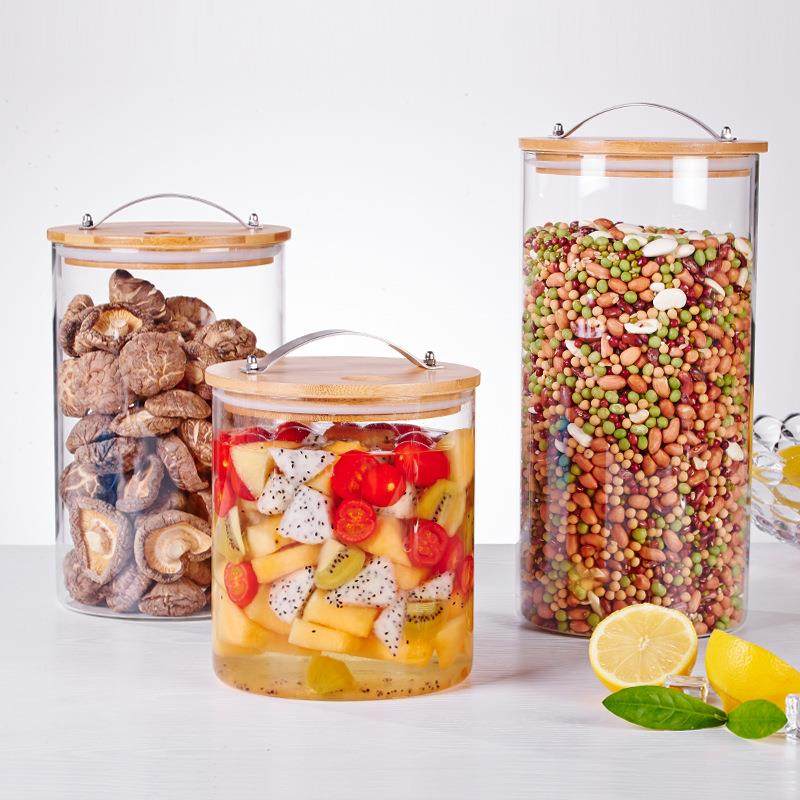 高罐硼硅玻璃储存罐量大储物罐子食品保鲜容密封13五谷杂粮大收纳,家居饰品,储物罐,淘宝优惠券,粉丝福利购,淘宝优惠卷