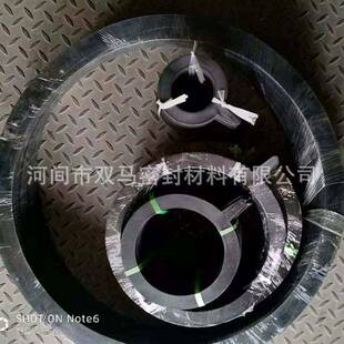 生产橡胶密封垫片双面水线DN40-DN300各种规格法兰橡胶垫片