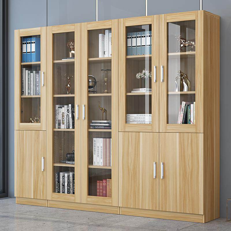 办公室件A-19柜木柜书带锁落地资料柜质档案柜书架带文玻璃门柜子,商业/办公家具,办公储物柜,淘宝优惠券,粉丝福利购,淘宝优惠卷