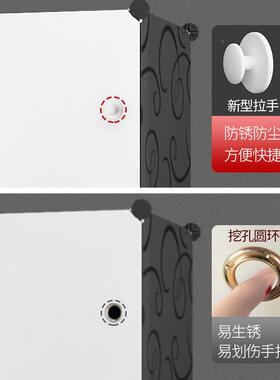 简易衣柜布艺组装衣橱纳简约现代济型合立TJD体宿舍塑经料组收柜