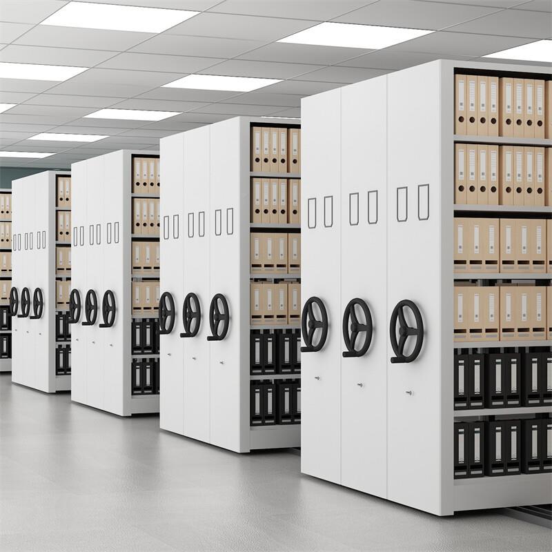 钢密集架案档案密集柜室移动手制摇式书架凭证文件柜智XSD45631能