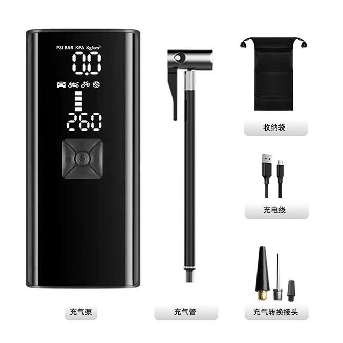 便线XUK携车载无停打气泵智能充汽电车电动充气机充式充气泵
