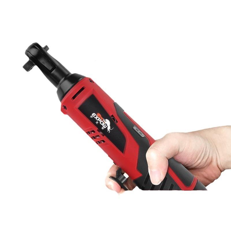 e台xpow伊克斯9度角向充电电动扳手裸机12v0充电式手扳锂92391电