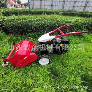 工厂直销自走XDP柴式 地锰钢锯齿刃割草荒178机油动力农用杂草除草