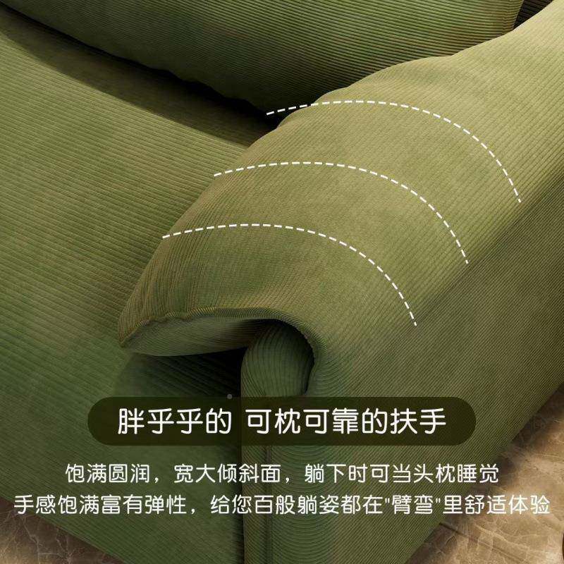 沙发出租型房厅屋卧室服易装店简公寓客64321网红双人三人布艺小