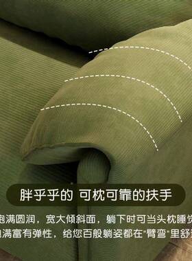 沙发出租型房厅屋卧室服易装店简公寓客64321网红双人三人布艺小