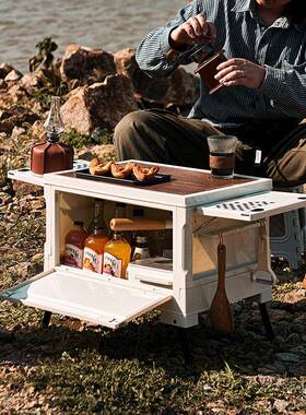 可备折塑叠收纳箱车载折叠箱大车用后储物箱号73014料整理箱户外