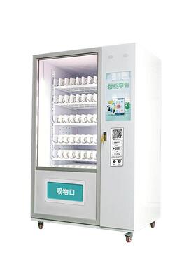 动扫机码自助贩卖自售38521货机无人商用能制冷饮售卖智机酒店贩