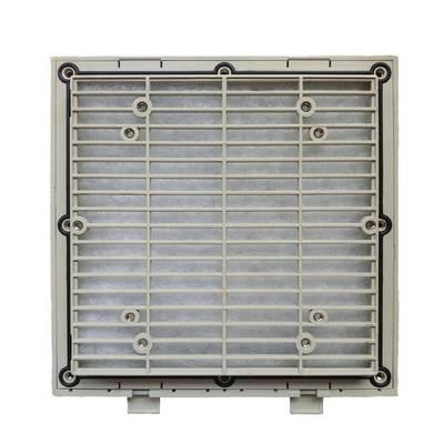 U-F9804H_控制柜专用0U-984H百叶VDL窗防尘防F护防水网罩