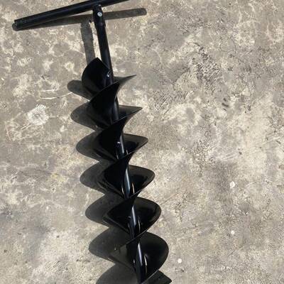 器地钻钻挖头孔手动手柄人工坑198手动钻孔开打桩手动螺旋地钻头