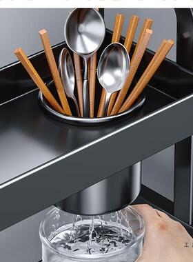 厨房物757架置物调多功能料品架厨房盐置调味架罐收纳盒台面调料