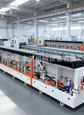 FZP橱柜门板全动封边机衣柜橱柜柜体板件边缘封木皮VC美观耐自磨