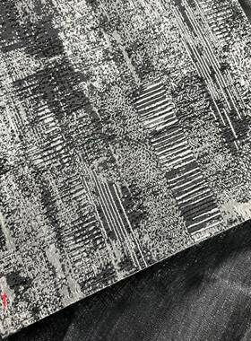 门幅29象0cm宽幅真丝丝提花仿质抽几何图案样板房19199窗帘布