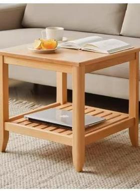 简台约方形沙公发你边茶几迷床头侧边柜实木家用阳休闲30965办小