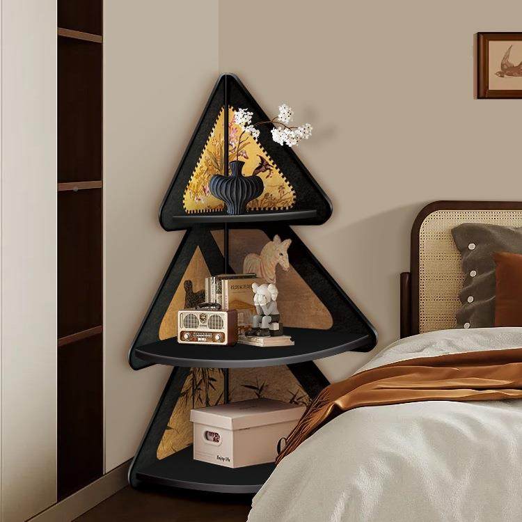 客厅落转角柜圣树地装饰F98TMHT9诞摆件复古床头三收纳柜墙角夹角,家居饰品,落地摆件,淘宝优惠券,粉丝福利购,淘宝优惠卷