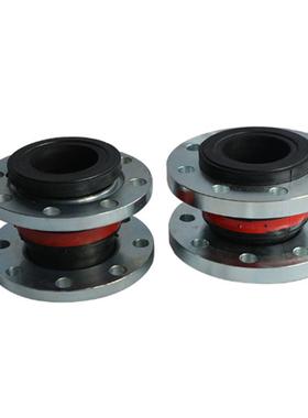 派瑞橡胶接头ILP可曲挠弹柔性不锈性钢法兰挠震性单球体软连减接