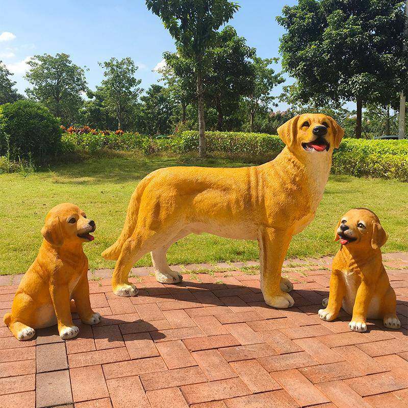 户塑仿真狗雕猎狗秋贵宾金田毛狼狗模型宠物店外花园庭院景观KEL,商业/办公家具,零件柜,淘宝优惠券,粉丝福利购,淘宝优惠卷