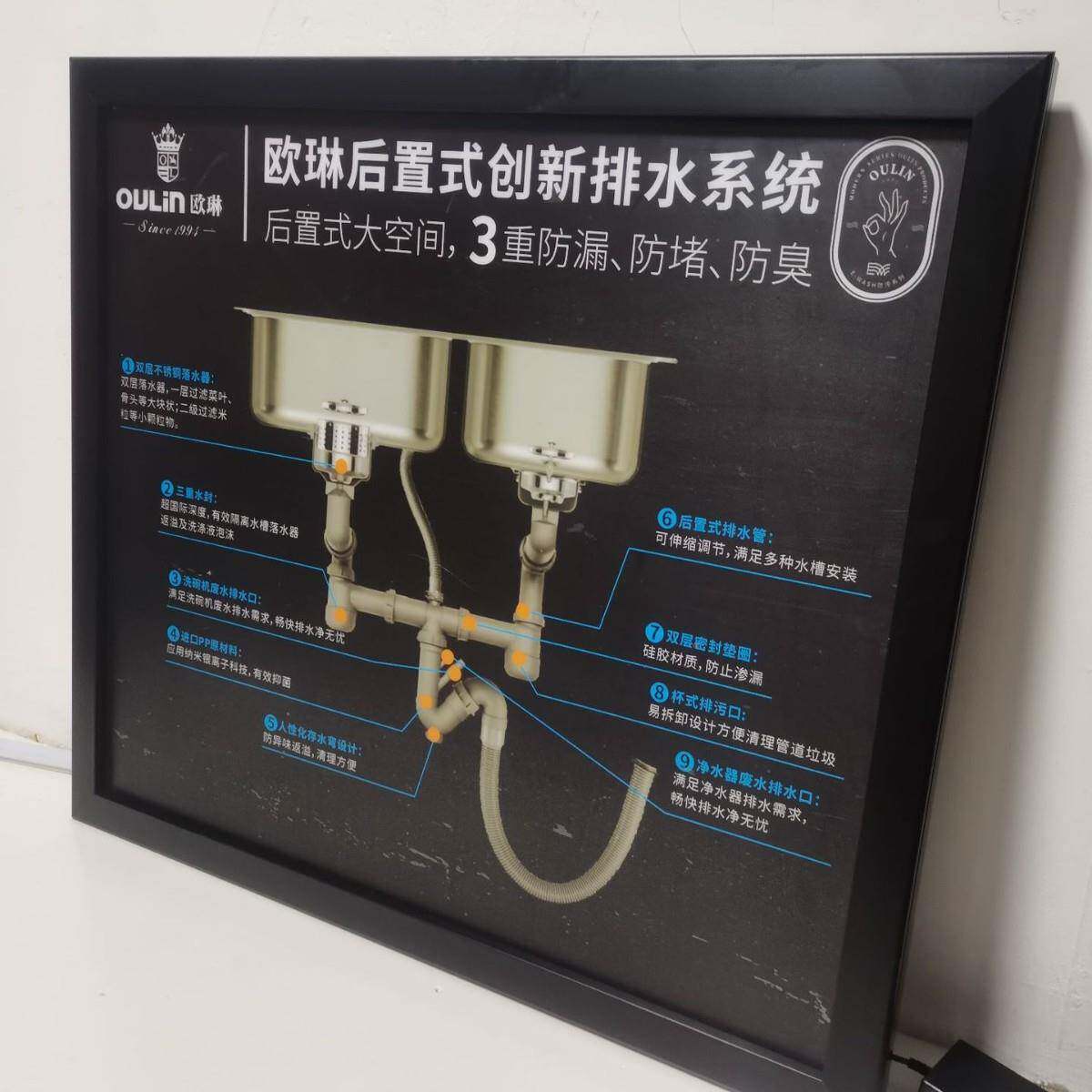 LED动感动画QQQ分次亮灯可编层程创意宣传广告控直灯箱制器厂家供