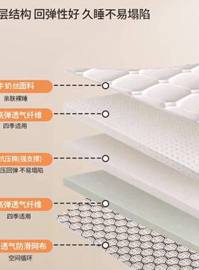 床垫遮盖物家单用房卧室垫子褥子WJO学宿舍人软垫榻榻米租专用生