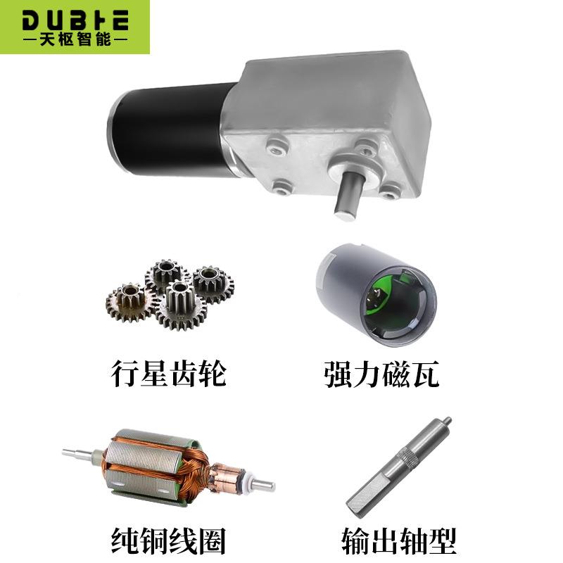 588低2蜗-50zy直流减速KGH电机大扭矩调蜗轮杆12V24V马达速速正反